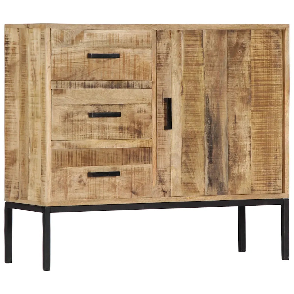 Credenza 88x30x71 cm Legno Massello di Mango 247969
