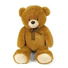 ORSO MARRONE L100CM C/FIOCCO