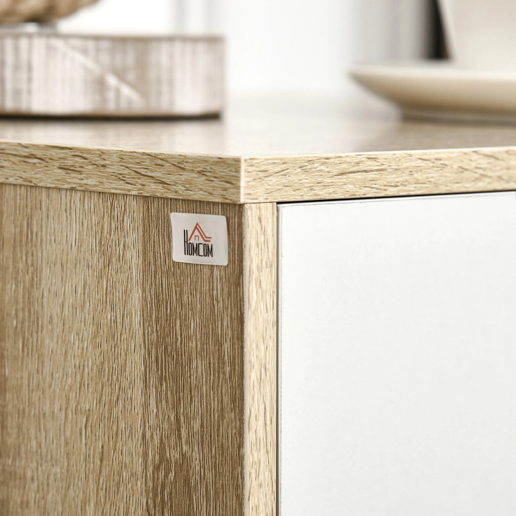 Cassettiera Moderna con 3 Cassetti ¨C zephmum ¨C 40x35x68,5 cm Legno Naturale