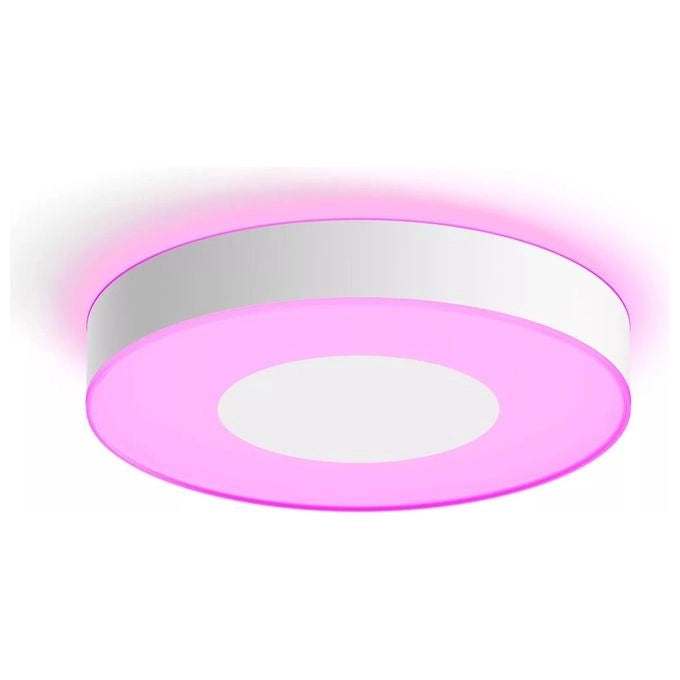 Philips 41164-31-P9 Plafoniera Infuse grande Lampada a soffitto intelligente LED 52.5 W 3450 lm Bluetooth Zigbee colore Bianco