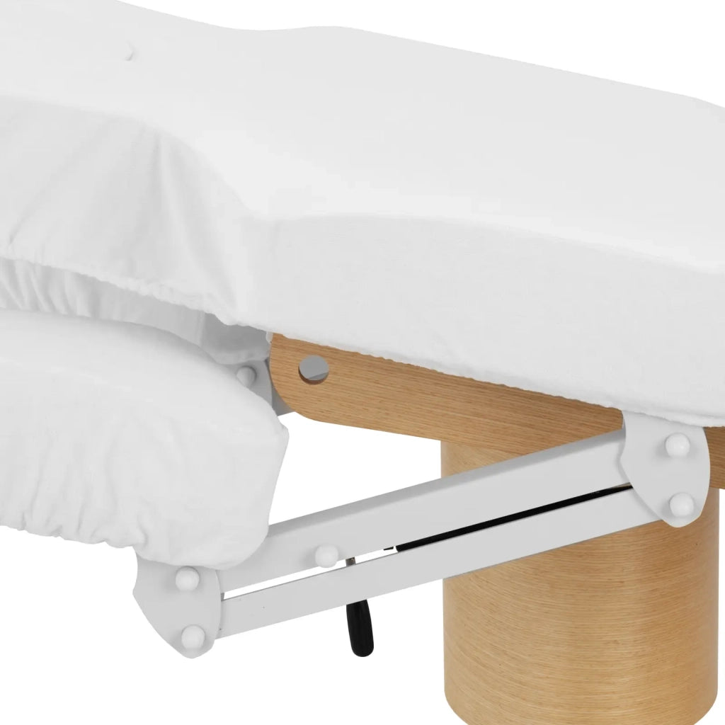 Lettino da massaggio professionale 160 watt imbottitura 8 cm portata 200 kg bianco 14_0009990