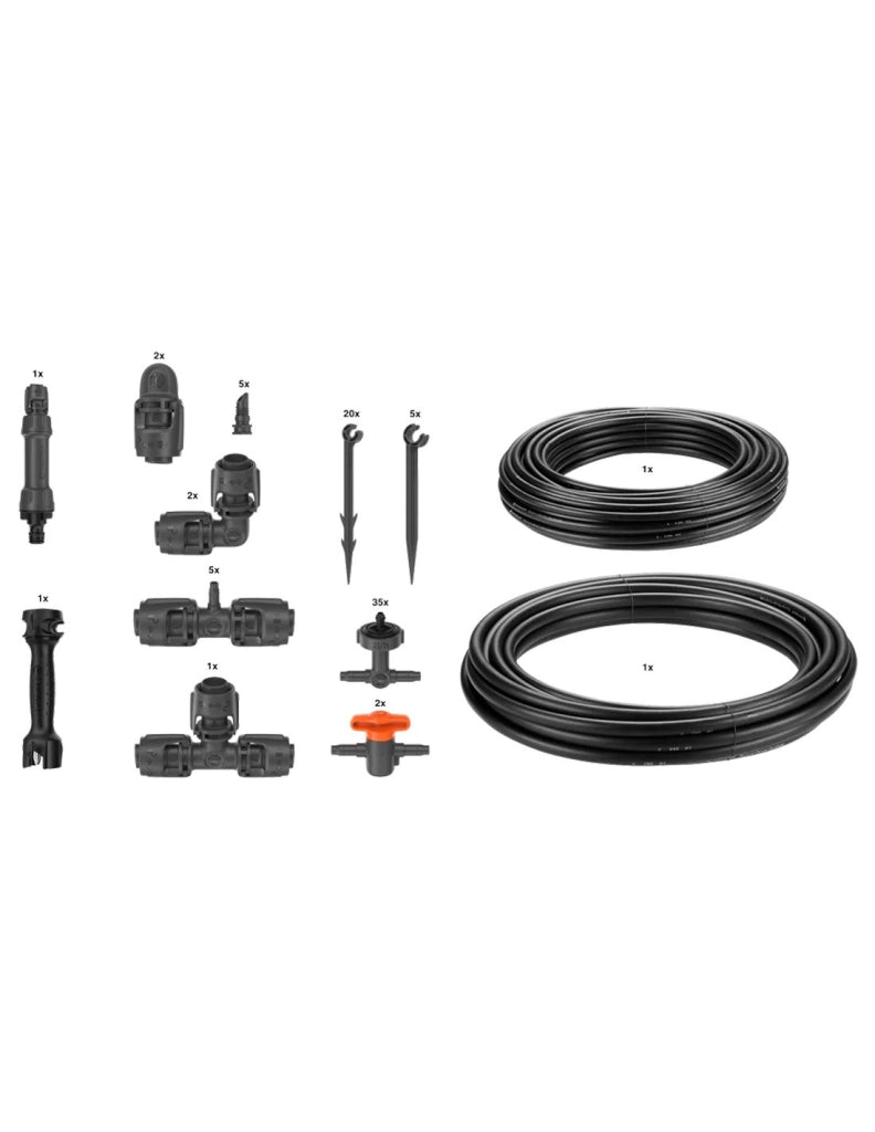 Set per irrigazione a micro-goccia per terrazzo GARDENA (35 piante)
