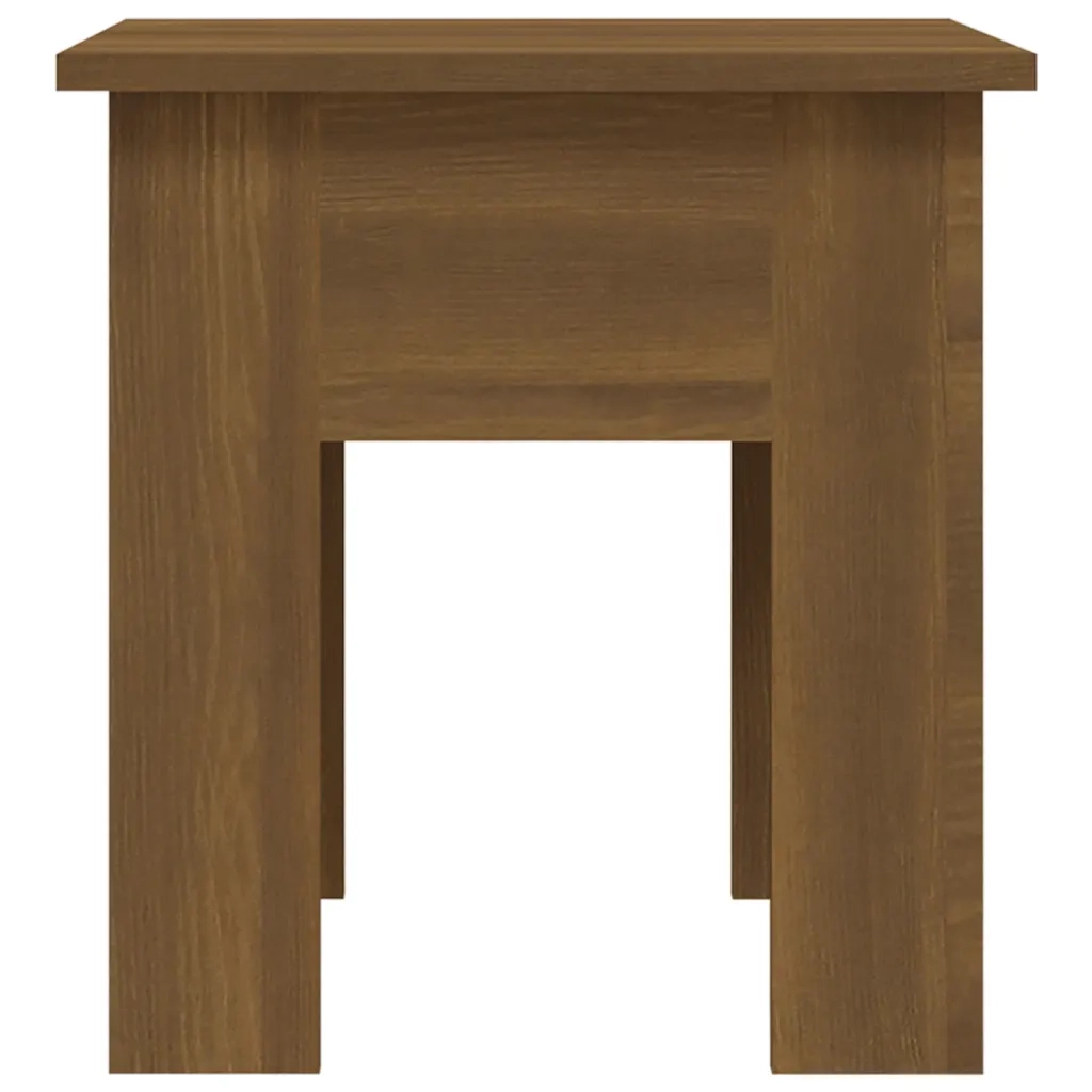 Tavolino da Salotto Rovere Marrone 40x40x42 cm in Truciolato cod mxl 23790