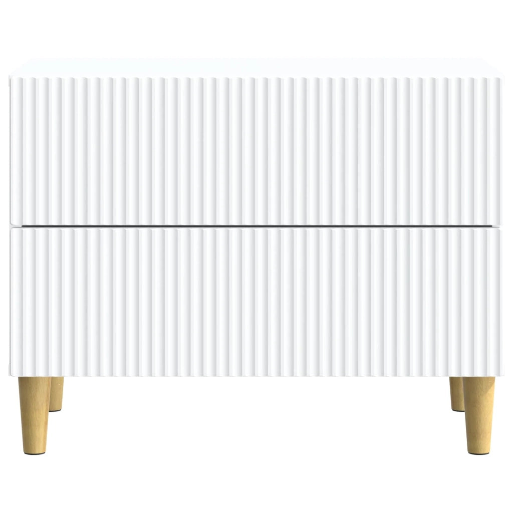 Armadio da Notte Bianco 62 x 34,5 x 48 cm Legno ingegnerizzato 894545