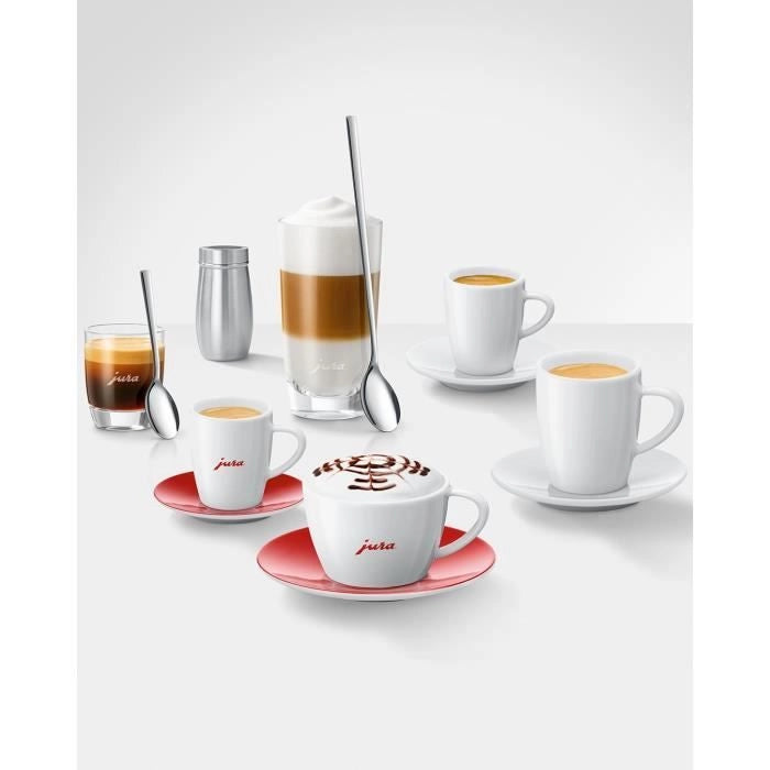 Set di 6 cucchiaini da latte macchiato JURA - Acciaio inossidabile