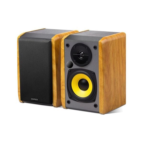 Coppia casse attive edifier r1010bt wood multimedia speaker legno