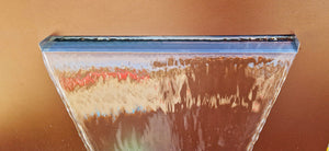 Lama d’Acqua Effetto a Cascata per Piscina o Laghetto 120x14xH12 cm in Acciaio Inox Lucido