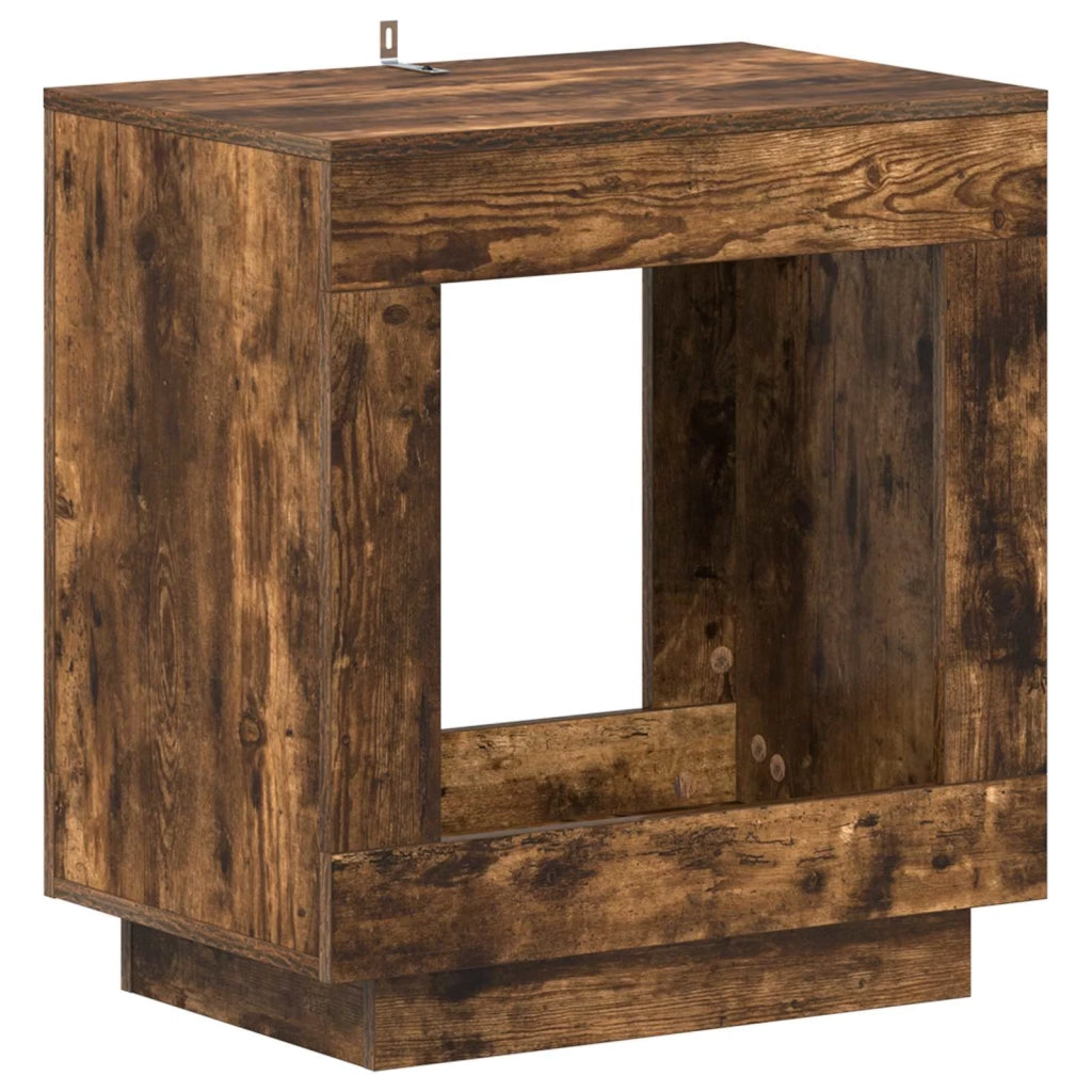 Tavolo laterale Rovere Fumo 60 x 40 x 65 cm