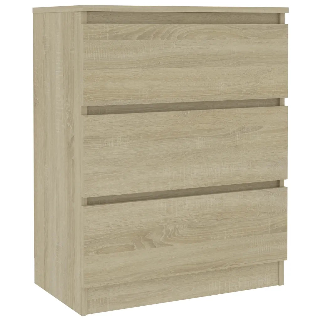 Credenza Rovere Sonoma 60x35x76 cm in Legno Multistrato 801385