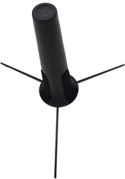 Saxofono in stazione di supporto pieghevole - B-tasto Saxofono in stazione di supporto - Otre stabile - Materiale plastico/Ferro - 22 x 7,7 x 7,7 cm - Saxofono in supporto nero