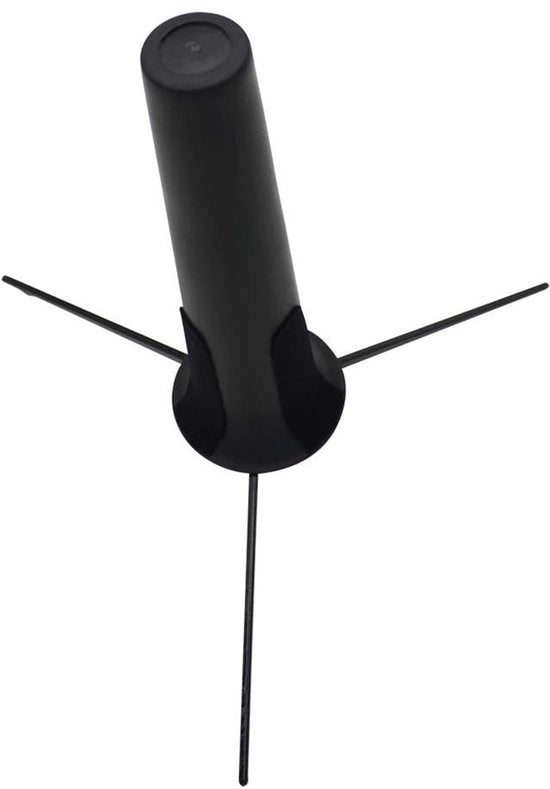 Saxofono in stazione di supporto pieghevole - B-tasto Saxofono in stazione di supporto - Otre stabile - Materiale plastico/Ferro - 22 x 7,7 x 7,7 cm - Saxofono in supporto nero