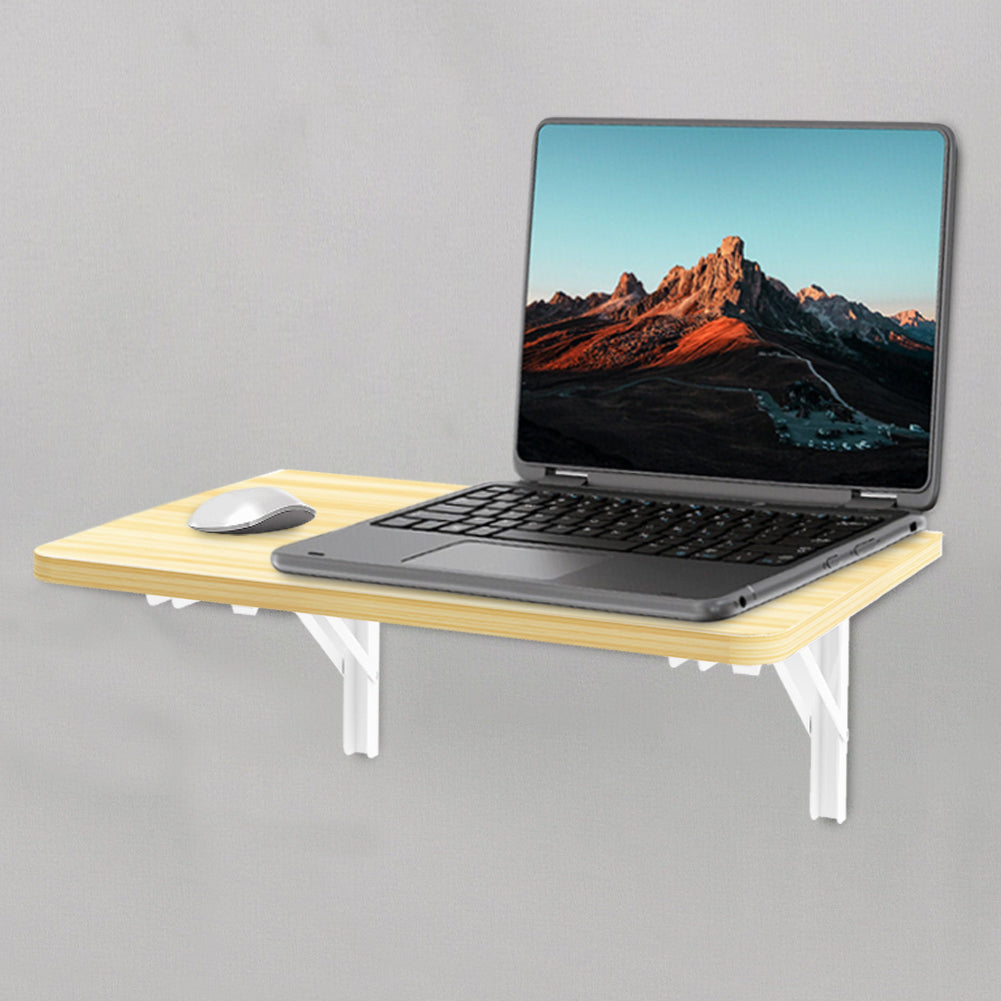 Tavolo Salvaspazio Pieghevole da Parete 60x40 cm in MDF Quercia