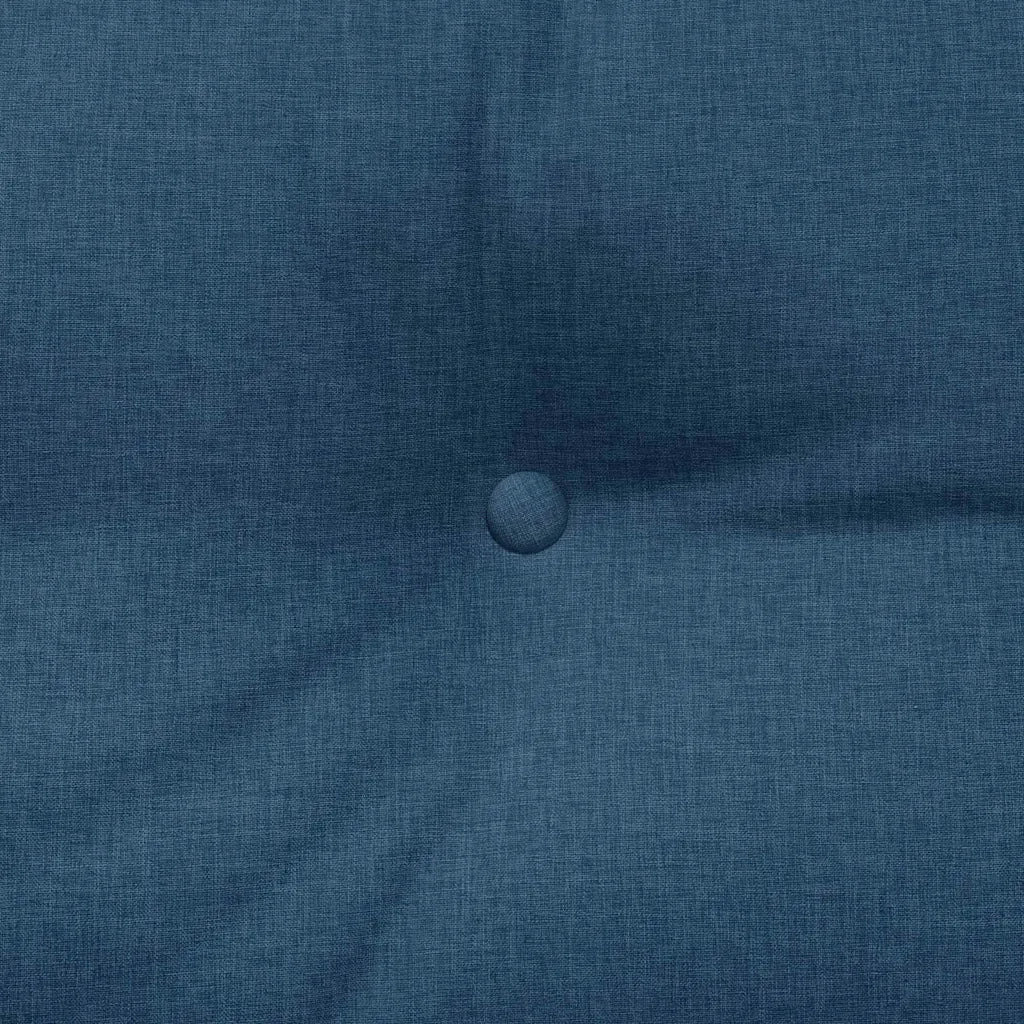 Cuscino per Schiena Blu 140 x 24 x 50 cm Tessuto