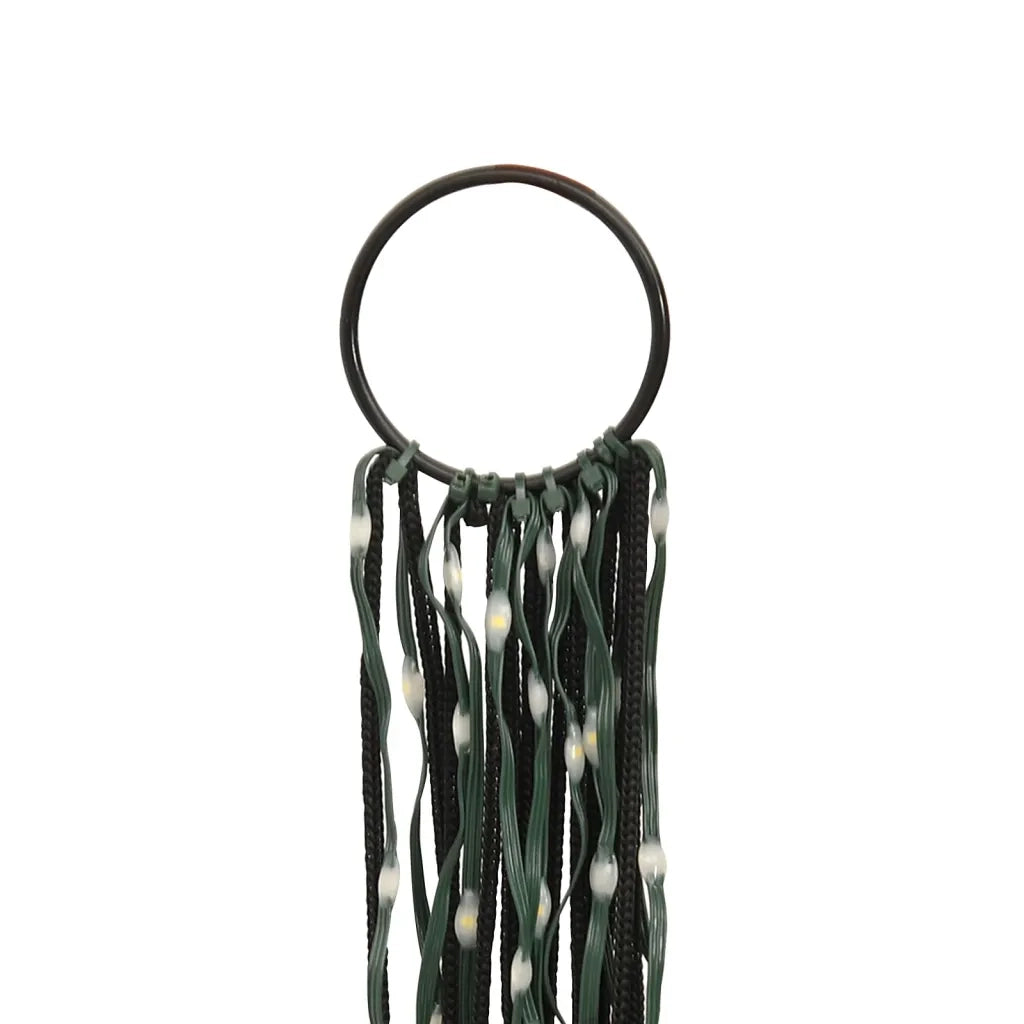 Albero di Natale Pennone Bianco Caldo 3000 LED 800 cm