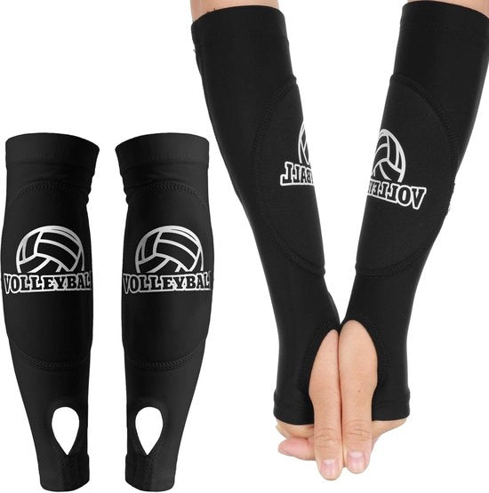 Bracciale da Volley pallavolo - Protezione e Comfort - Nero