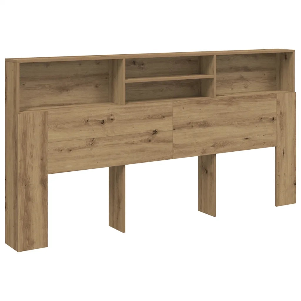 Testiera Contenitore-Testata contenitore Rovere Artigianale 200x19x103,5 Truciolato