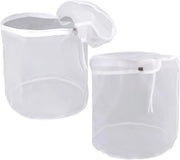 Set di 2 Sacchi a Lenzuola in Nylon Riciclabili per Raffinerato Filtraggio