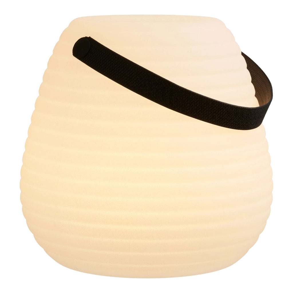 Lampada da Esterno Derry, Bianco, Plastica, 20,5x21x21 cm