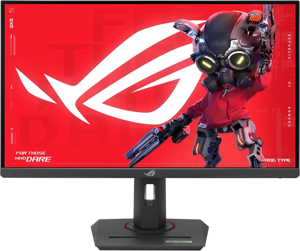 ROG Strix XG27ACMG USB Type-C Monitor Gaming da 27” pollici 2560x1440, 270Hz OC, 1ms (GTG), Fast IPS, Extreme Low Motion Blur Sync, USB Type-C, G-Sync, DisplayWidget Center, HDR, Aura Sync, Nero