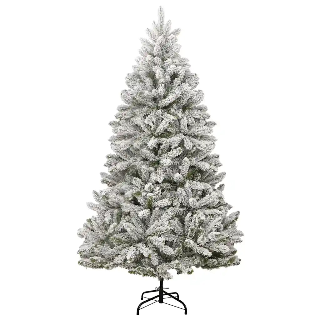 vidaXL Albero Natale Artificiale Incernierato 300 LED e Palline 270 cm