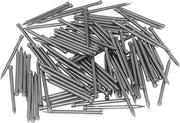 Assortimento di chiodi in acciaio inossidabile (100 pezzi), chiodi per appendere foto e lavorazione del legno, chiodi in acciaio inossidabile per piastrelle (35 mm)