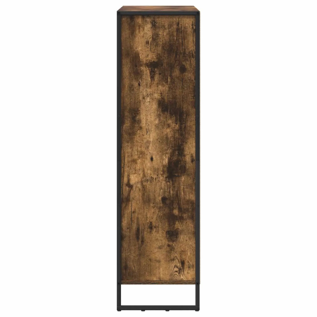 Armadio per Libri 2 pcs Quercia Fumosa 99,5 x 30 x 108 cm 3403024