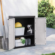 Armadio da Esterno Grigio e Nero 65x37x85 cm in PPcod mxl 133764