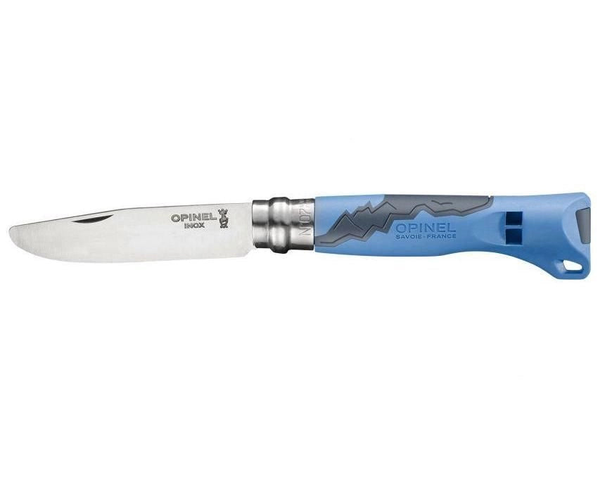 Opinel N°07 Camper/scout Blu