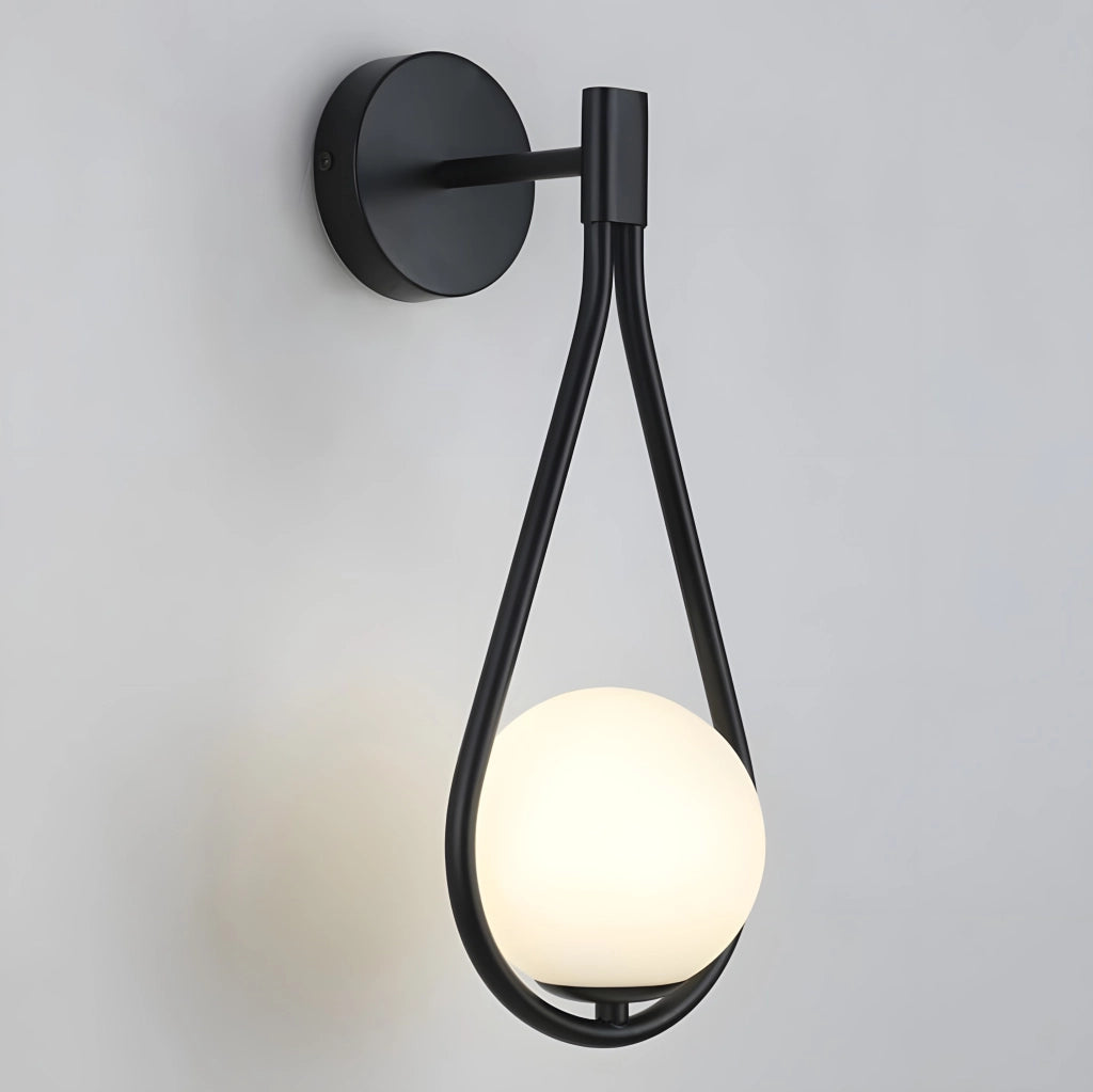 Lampada Da Parete G093-1w Black White