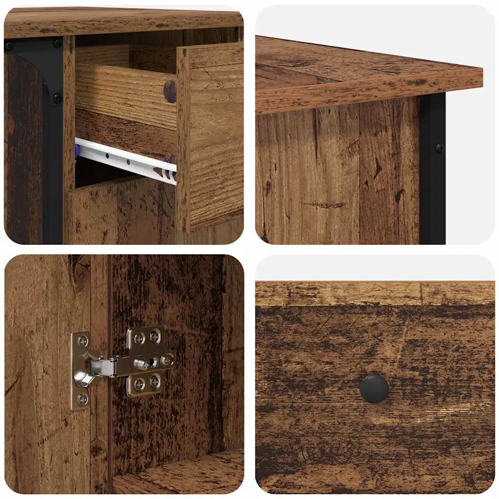 Scrivania Legno vecchio 141 x 141 x 75 cm Legno multistrato