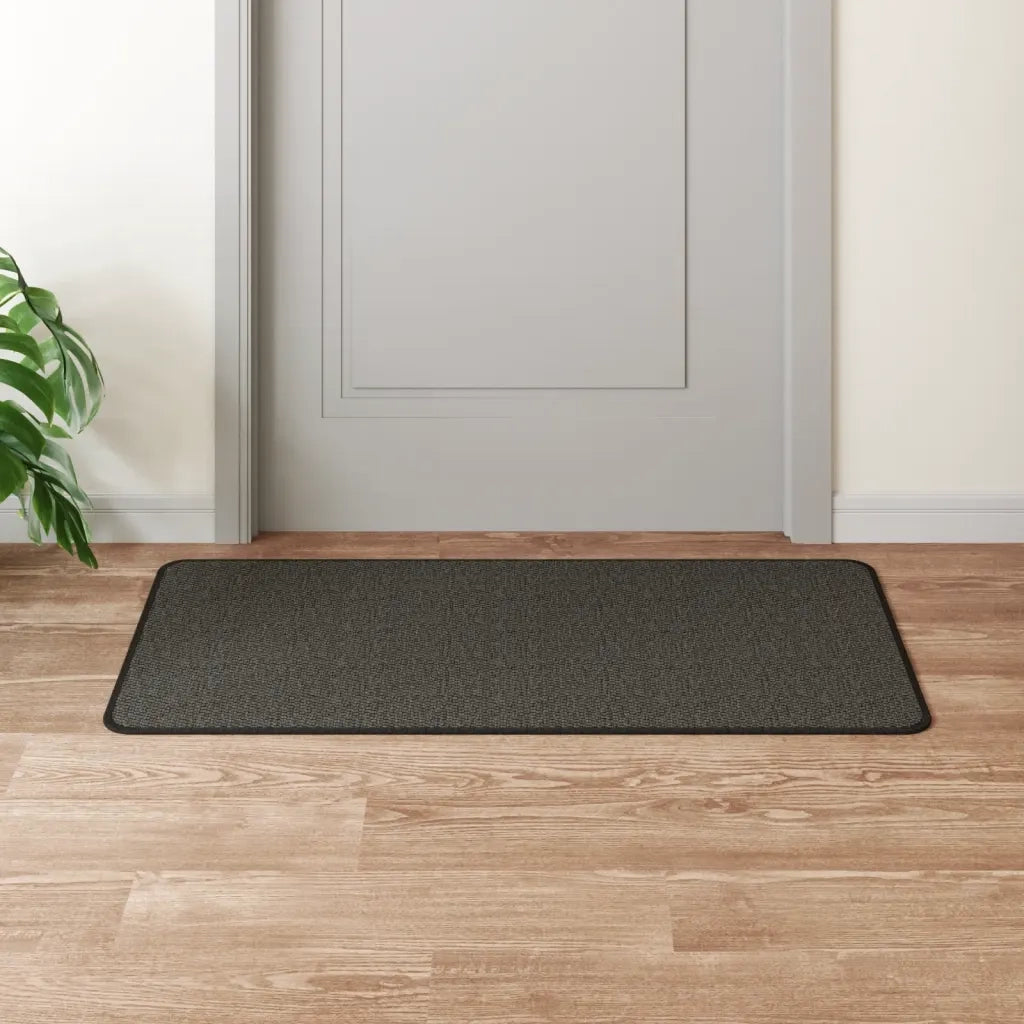 Tappeto del soggiorno | Tappeto Corsia Aspetto Sisal Antracite 50x100 cm