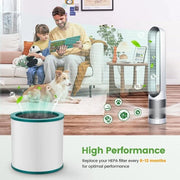 Filtro di sostituzione per l'aria per condizionatori Dyson Pure Cool Link TP01, TP02, TP03, BP01, 2 pezzi