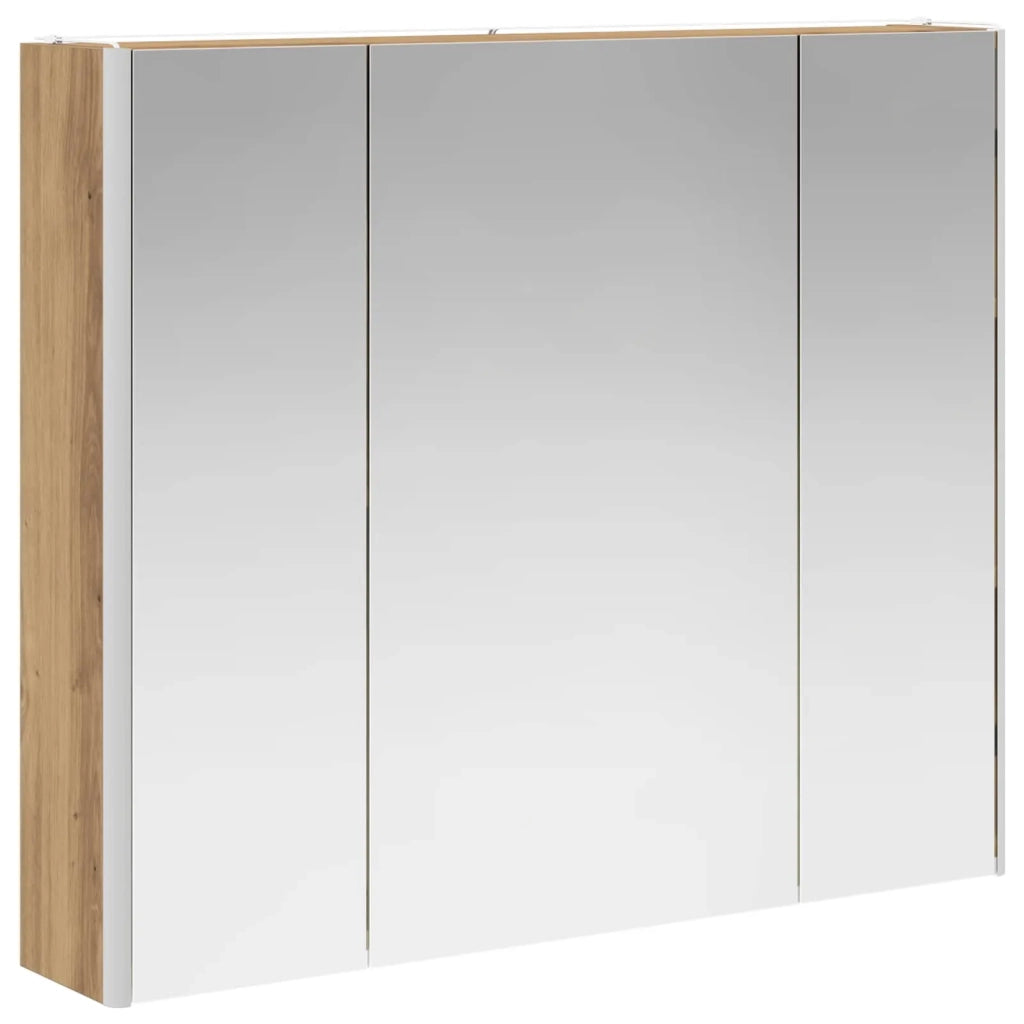 Mobiletto per specchio da bagno Rovere Artigianale