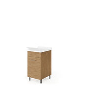 LAVATOIO LEGNO 45X50 ROVERE NATURALE- SAVINI DUE- 1,0 pz
