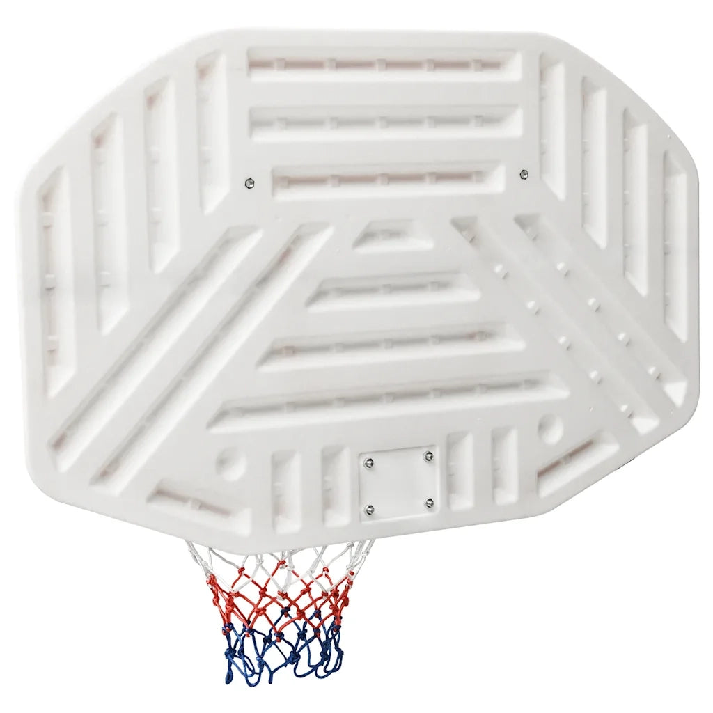 Tabellone da Pallacanestro Bianco 109x71x3 cm Polietilene cod mxl 77159