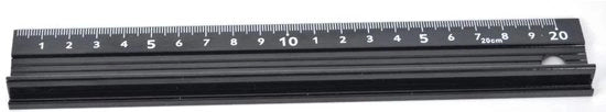 Lama di taglio da 20 cm - Linea di sicurezza metallica - Striscia di gomma - Base antiscivolo - Lega di alluminio - Placca di protezione contro lesioni - Linea di taglio