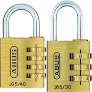 Cassaforte con combinazione personalizzabile - 165/40 & 165/30 - Cassetto in ottone con serratura a combinazione personalizzabile - Chiusura di valigia / cassaforte - Livello di sicurezza ABUS 4 & 3 - Ottone