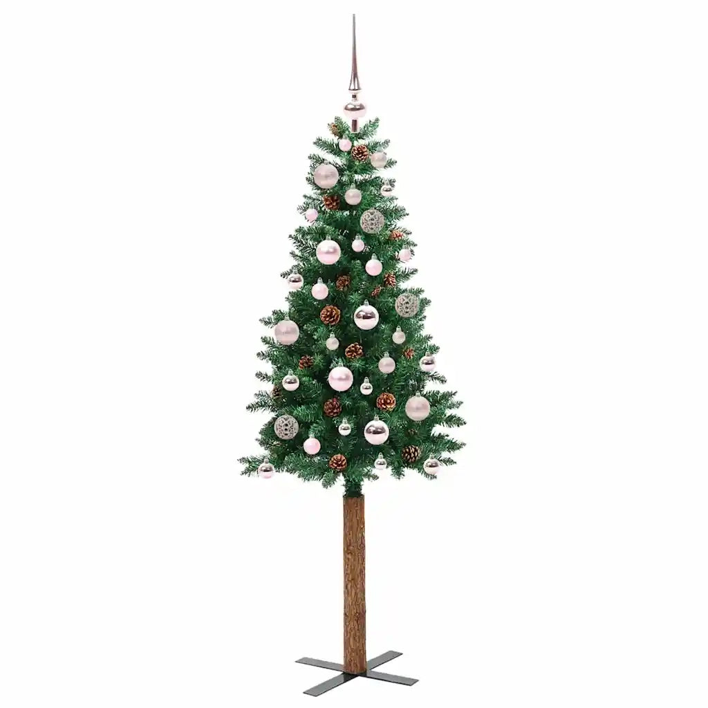 Albero di Natale snodato con 150 LED con supporto Verde 150 cm