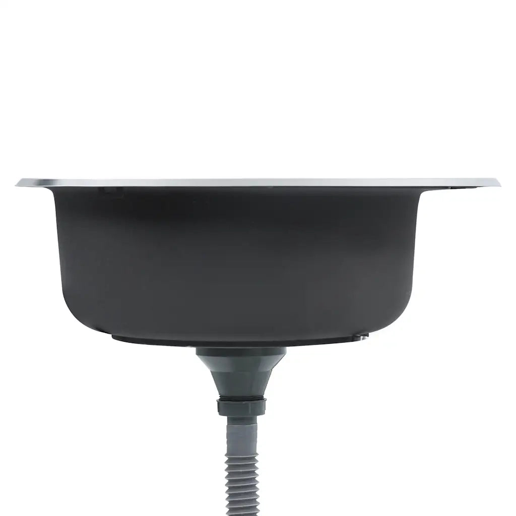 Lavello da Cucina con Filtro e Sifone in Acciaio Inox 145071