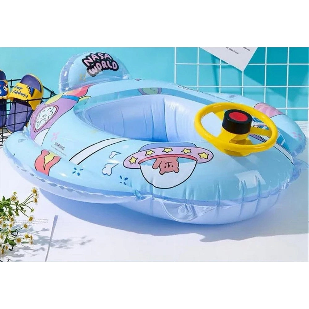 Trade Shop - Salvagente Gonfiabile Mutandina A Forma Di Macchina Bambini Space Piscina Mare -