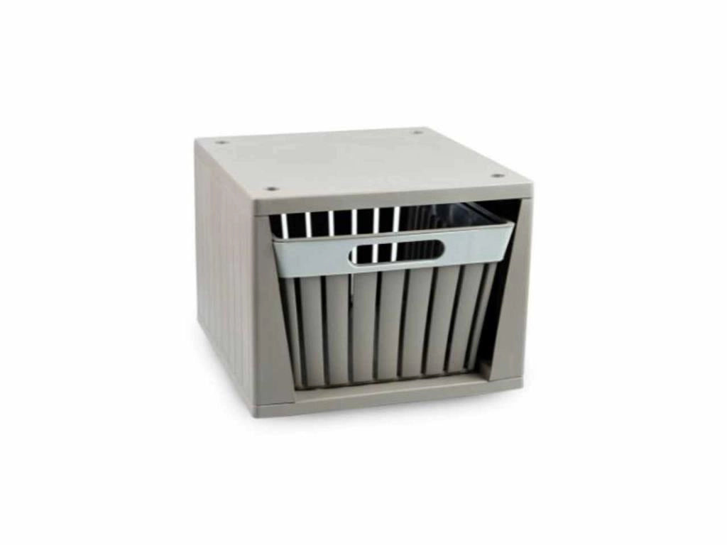 Cassettiera a Cubo Componibile Doga Cappuccino 26 x 27,5 x 20 cm