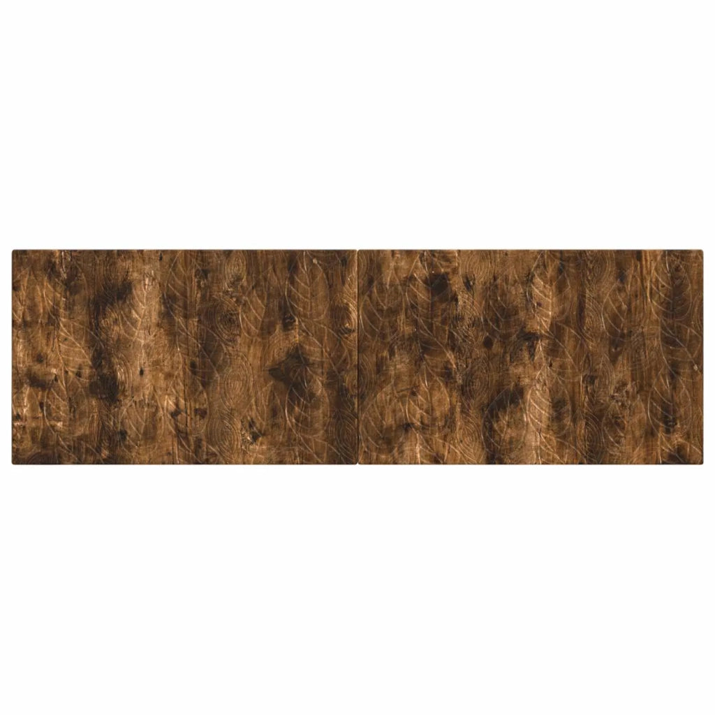 Testiera da Muro DELFT Rovere Fumo Legno ingegnerizzato 897170