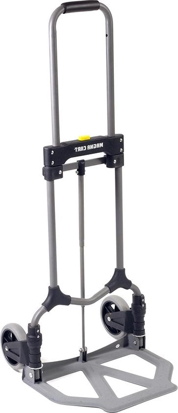 Carrello pieghevole in acciaio - compattabile e leggero - capacità di carico 68 kg