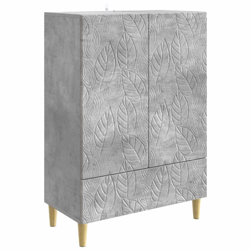Credenza Grigio Cemento 66 x 34,5 x 95 cm Legno ingegnerizzato 895128