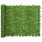 Paravento da Balcone | Schermo Privacy da Balcone con Foglie Verde 300x150 cm