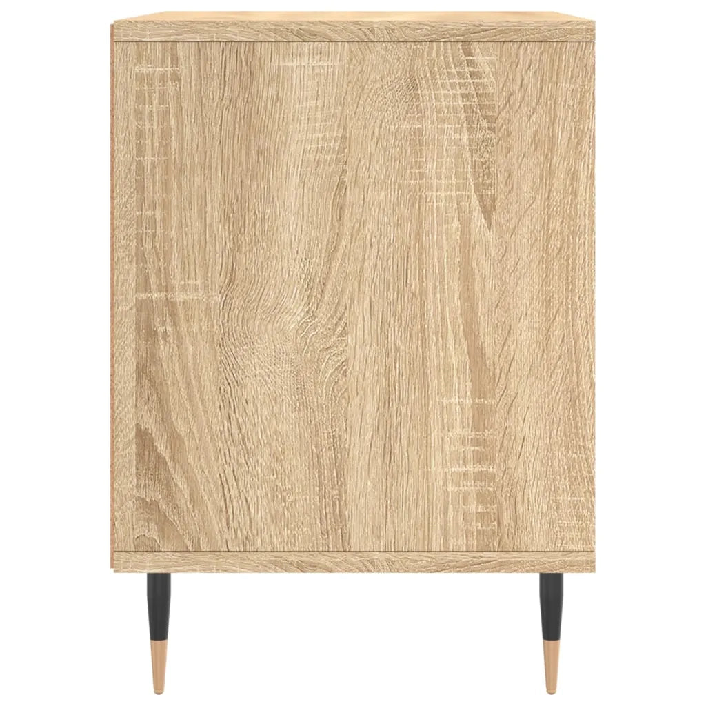 Comodini 2pz Rovere Sonoma 40x35x50 cm in Legno Multistrato 830707