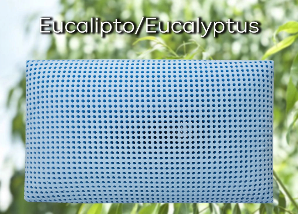 Guanciale Cuscino Letto Memory Anallergico Traspirante Sensation Eucalipto