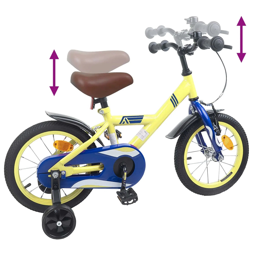 Bicicletta per Bambini 14 Pollici per bambini da 3 a 5 anni