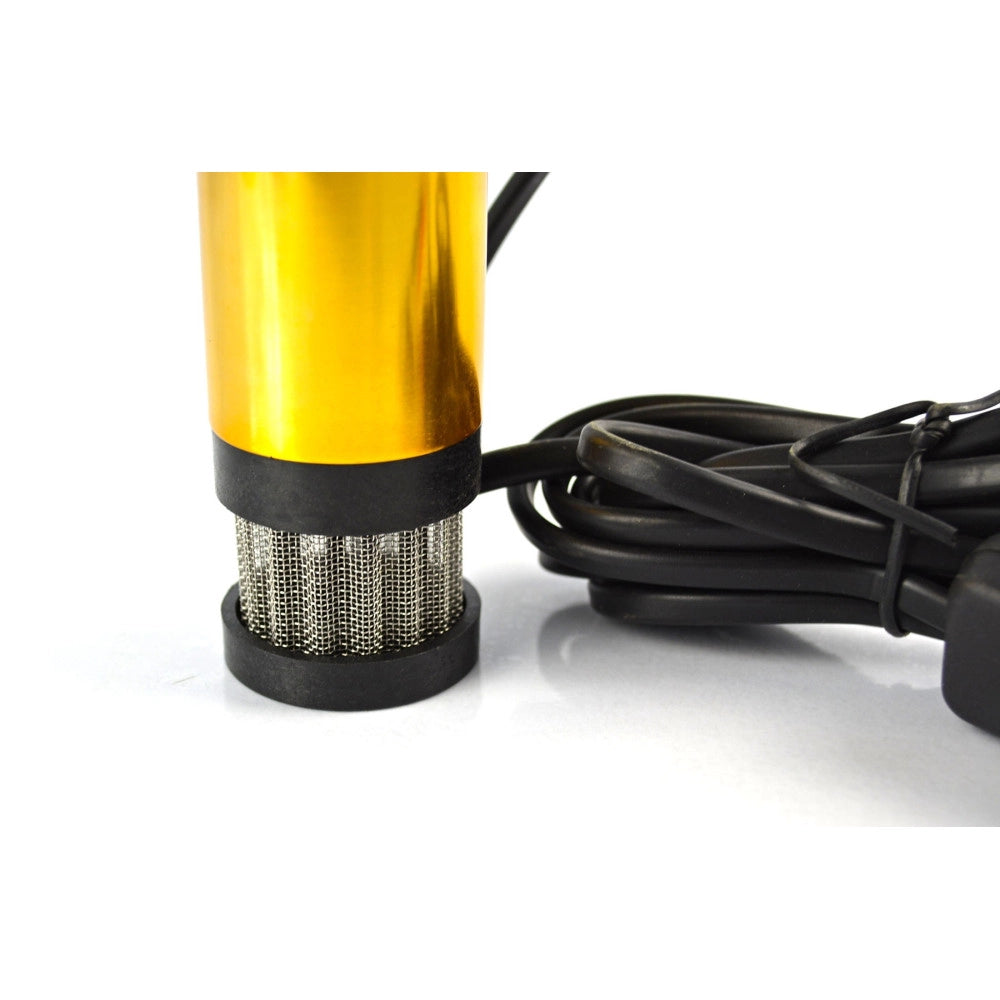 Trade Shop - Pompa Travaso Elettrica Sommersa Aspira Liquidi Acqua Olio Diesel 24v Auto Barca -