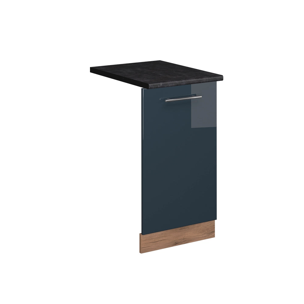 Vicco Pannello frontale della lavastoviglie Blu scuro lucido 45 cm , PL Antracite
